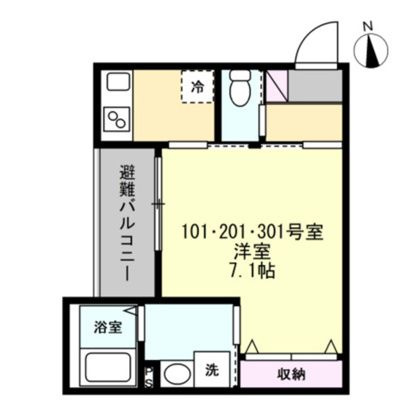 【間取り】 | ベイルーム相模原ファイン