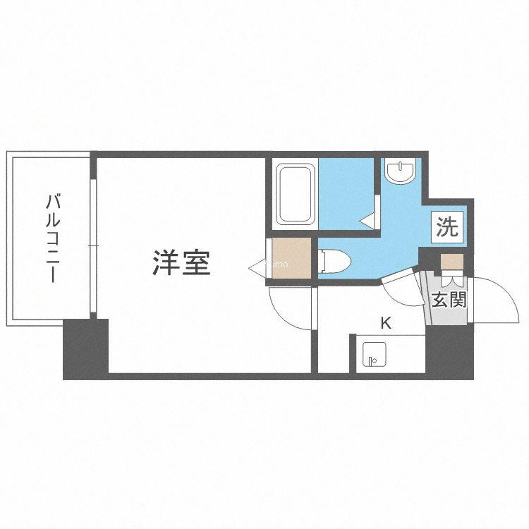 セレニテ難波西の間取り