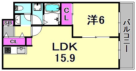 エトワール21の間取り