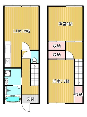柏崎市松波３丁目のアパート
