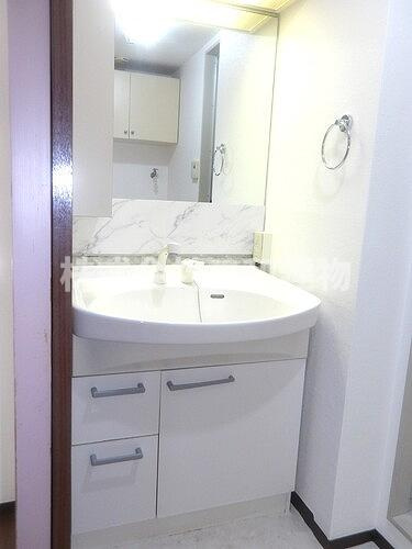 モアコート和光の洗面所|洗面台　※前回募集時2025年9月の写真