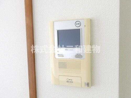 モアコート和光のセキュリティ|ＴＶモニタ付インターホン　※前回募集時2025年9月の写真