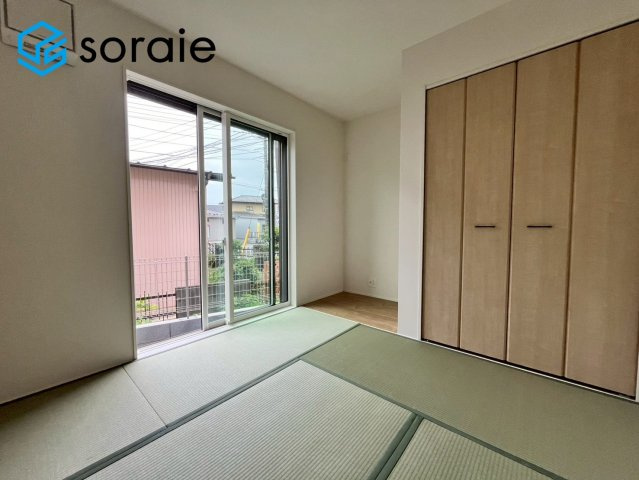 狭山市根岸2丁目　全3棟　新築戸建　リナージュの和室|7/12撮影