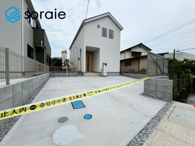 狭山市根岸2丁目　全3棟　新築戸建　リナージュの駐車場|7/12撮影