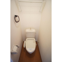 トイレもきれいです