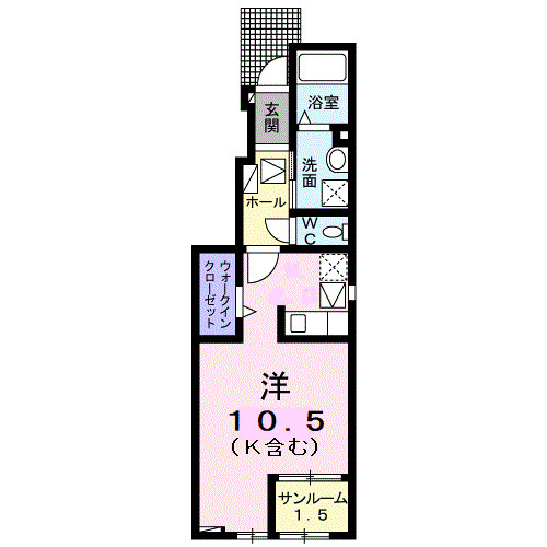 【間取り】 | エスペランサ　Ⅰ