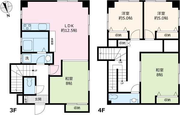 STビルの間取り