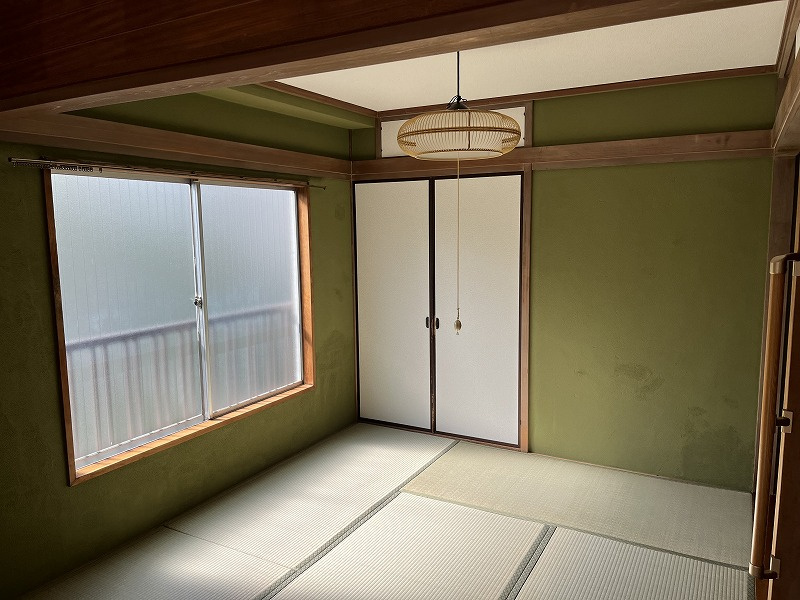 STビルの寝室