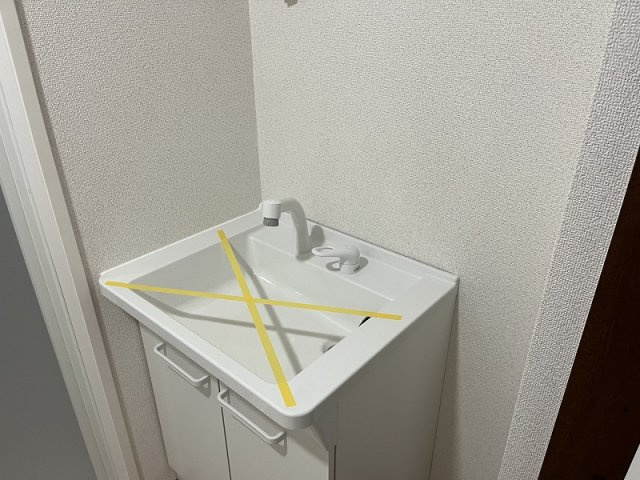 STビルの洗面所