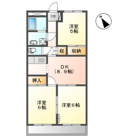 【間取り】 | オレンジタウン