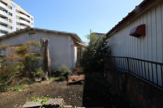 宇都宮市下戸祭1丁目の外観|西側との境界部分（2026年4月撮影）