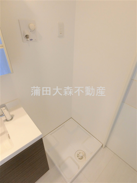 Court Station(コート・スタシオンの洗面所|洗濯機置場