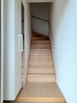 シンプルで使いやすい玄関です