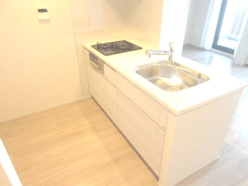 横浜市西区久保町の賃貸マンションのキッチン