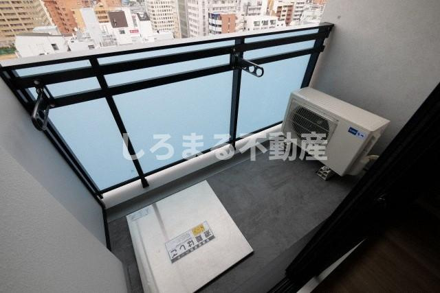 S-RESIDENCE大阪上本町のバルコニー