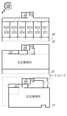 【ロビー】 | レオパレスＲＥＺＯＮ中百舌鳥
