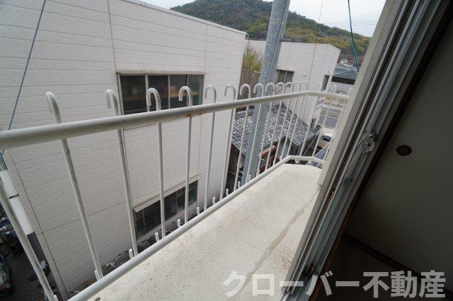 文京マンションのバルコニー
