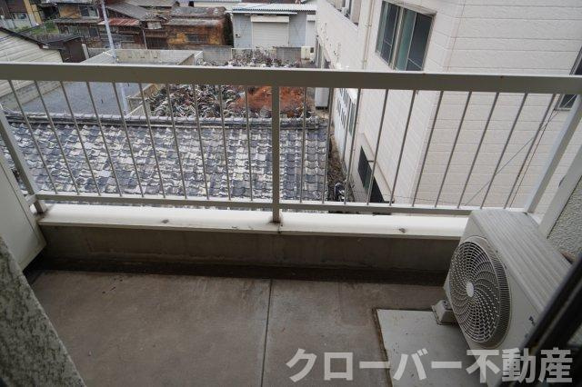 文京マンションのバルコニー