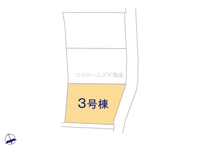 【区画図】 | 江南市鹿子島町中103『仲介料無料』新築戸建て | 3号棟