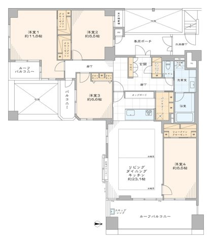 サンマンションドゥ―シェ室町冷泉町の画像
