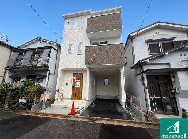 ◆八尾市福万寺町　第4期　新築一戸建ての外観|お客様に長く安心して住んでいだだける事にこだわった家づくり！住んでからのアフターサービスにもしっかりと取り組んでいます！