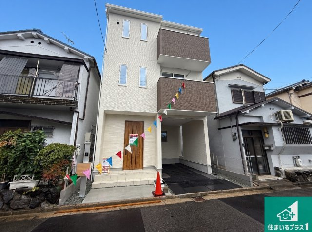 ◆八尾市福万寺町　第4期　新築一戸建ての外観|お客様に長く安心して住んでいだだける事にこだわった家づくり！住んでからのアフターサービスにもしっかりと取り組んでいます！