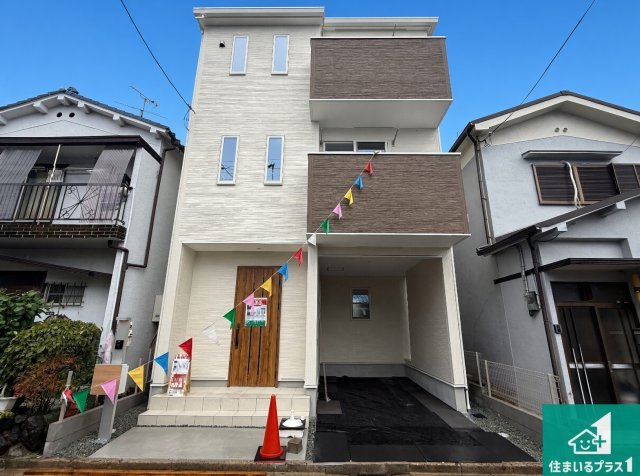 ◆八尾市福万寺町　第4期　新築一戸建ての外観|安心の10年保証！外観を美しく保ち、雨水で汚れを落とします！気になることがありましたら、お気軽にお問い合わせください！
