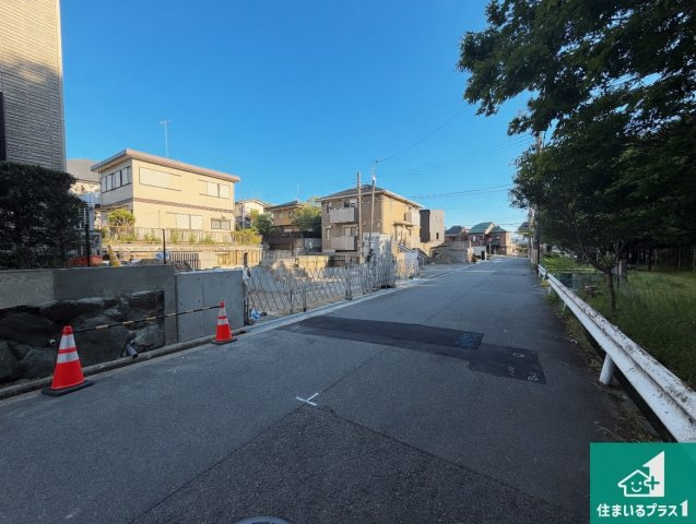 神戸市北区君影町　第7期　新築一戸建ての前面道路含む現地写真|周辺は落ち着いた街並みの住宅地！子育てがしやすい住環境です！まだ未完成ですが、現地でしかわからない事もございます。是非一度ご覧ください。