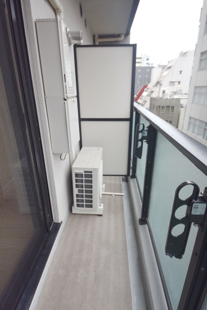 Log銀座東のバルコニー