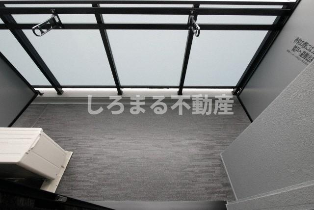 S-RESIDENCE難波大国町Tresのバルコニー