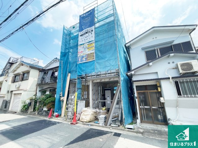 八尾市福万寺町　第4期　新築一戸建ての外観|現在建築中！落ち着いた街並みで新生活を始めることが出来そう！周辺の物件も併せてご紹介させて頂きます！