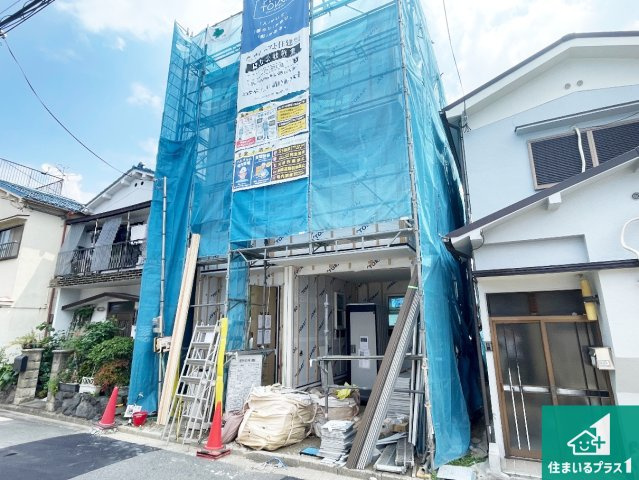 八尾市福万寺町　第4期　新築一戸建ての外観|現在の進捗状況です！順調に作業進行中、完成が待ち遠しいです！詳細の間取り等、お気軽にお問い合わせください！