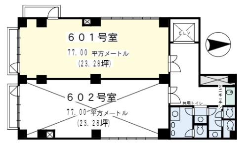 ヴァルス山下町ビルの間取り