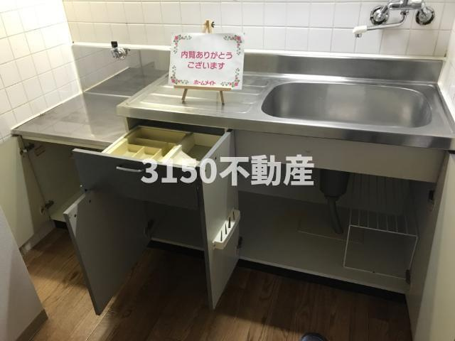 ＥＮＪＹＯⅡのキッチン|キッチン吊戸棚