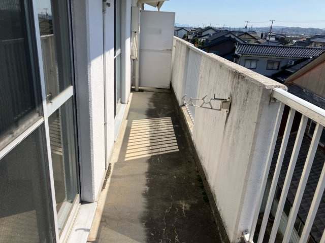 やくもハイツのバルコニー