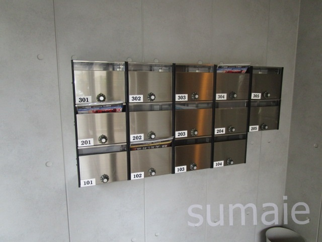 プレジールのその他共用部分|郵便ボックスです☆