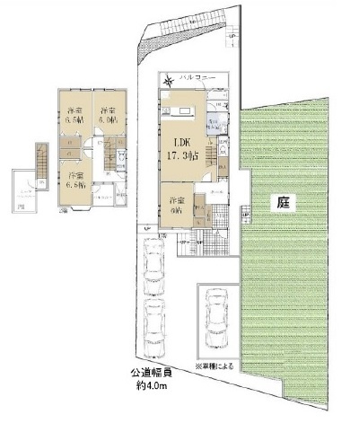 【間取り】 | 舞子坂3丁目　中古戸建