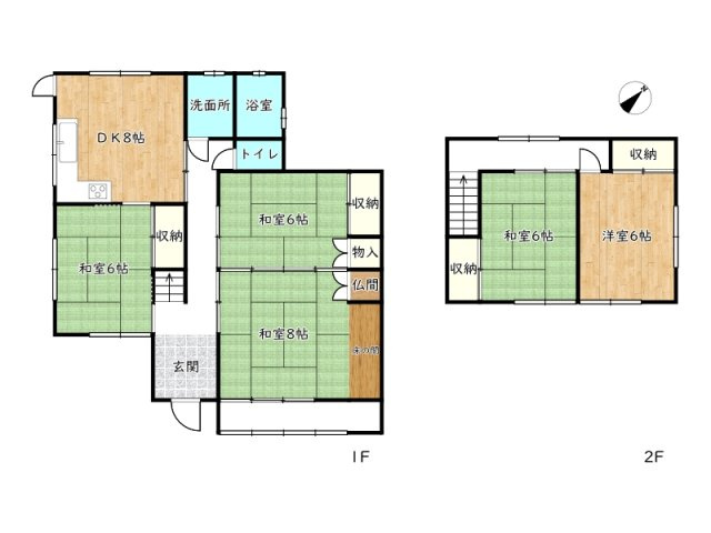 【間取り】 | 姫路市川西／中古戸建