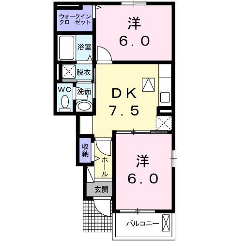 【間取り】 | セレーノ洞海Ⅲ