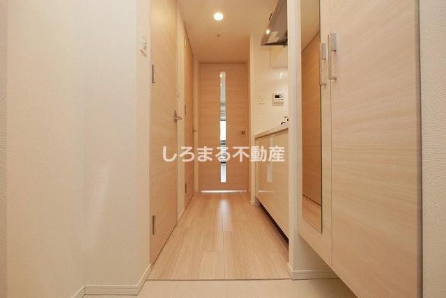 Ｓ－ＲＥＳＩＤＥＮＣＥ福島玉川Ｔｒｅｓの玄関