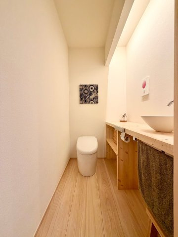 長久手市横道戸建のトイレ|1階トイレ