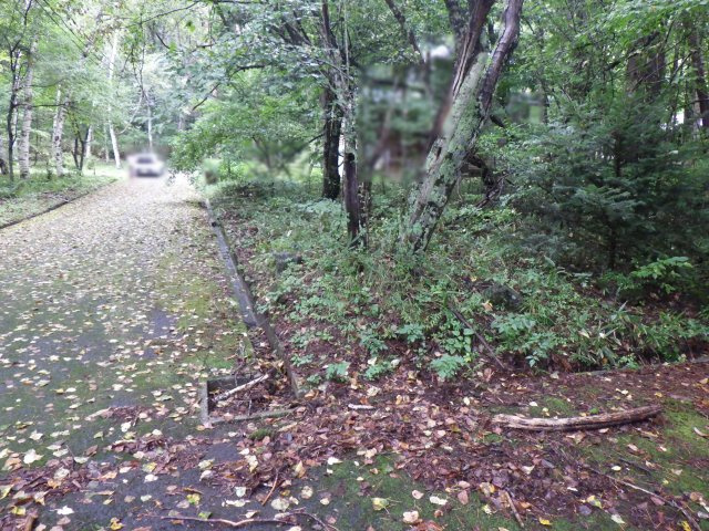 オリンポス三岳⑪の前面道路含む現地写真