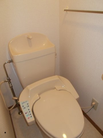 ヌーベル・シャトウ　Ｄのトイレ|トイレもきれいです