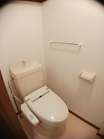 コート・ヤード　Ⅱ　Ｂのトイレ|トイレもきれいです