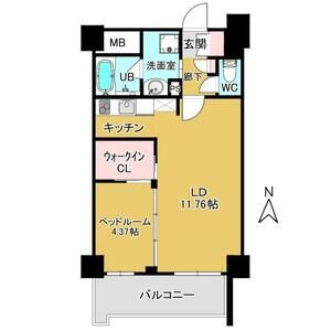 上杉ガーデンスクエアの間取り