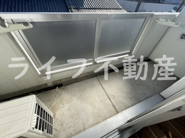 メゾンスギのバルコニー