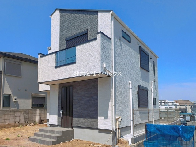 練馬区富士見台4丁目　高台×省エネ大型住宅　限定1棟の外観パース