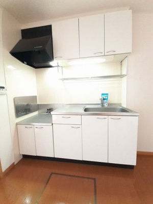 【キッチン】 | グリーンホームⅡ | きれいなキッチンです