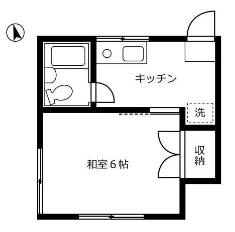 大和市西鶴間４丁目のアパート