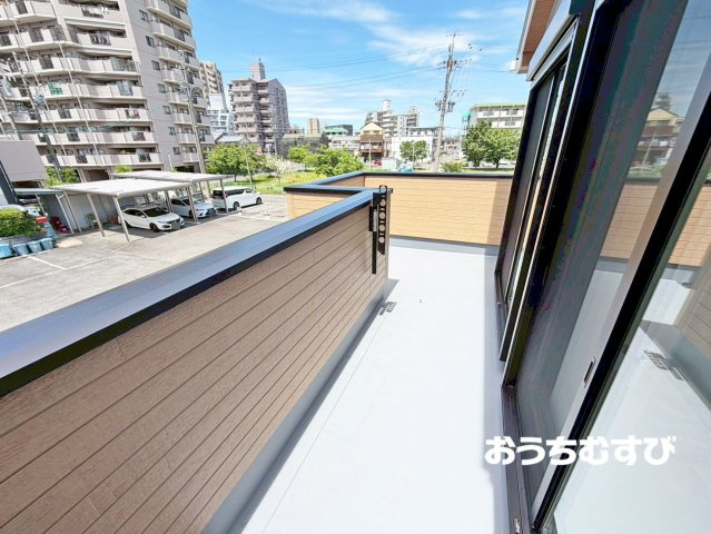 春日井市乙輪町第3(全4棟)のバルコニー